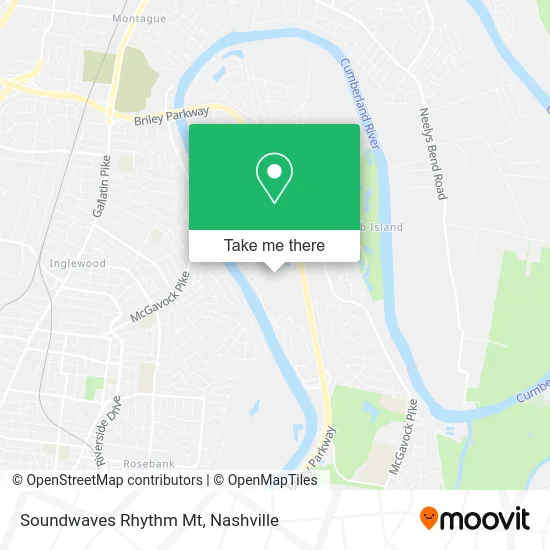 Soundwaves Rhythm Mt map