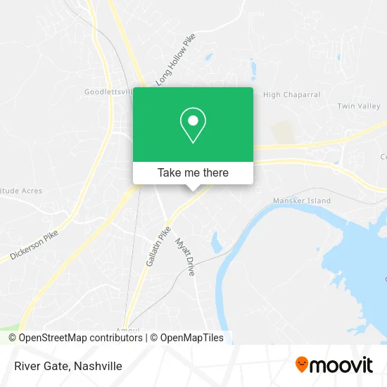 River Gate map