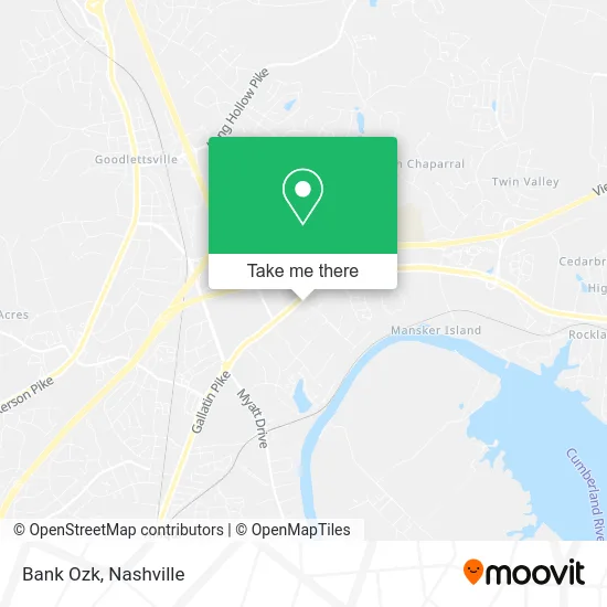 Bank Ozk map