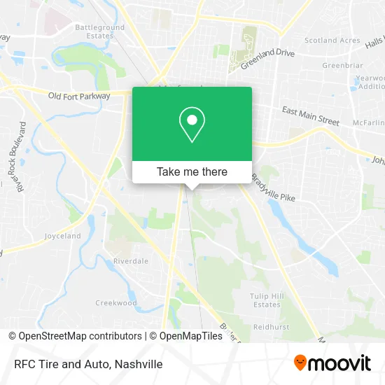 RFC Tire and Auto map