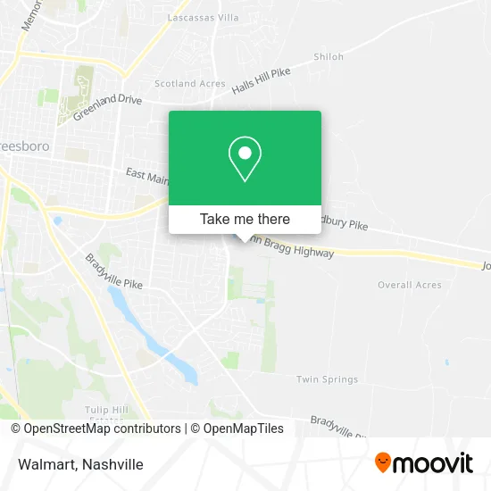 Walmart map