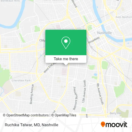 Ruchika Talwar, MD map