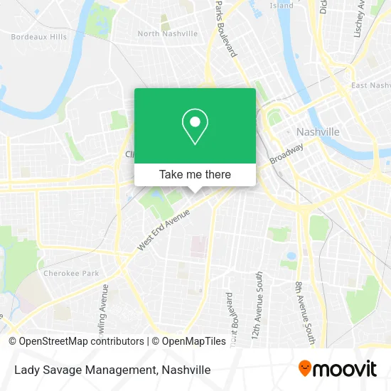 Lady Savage Management map
