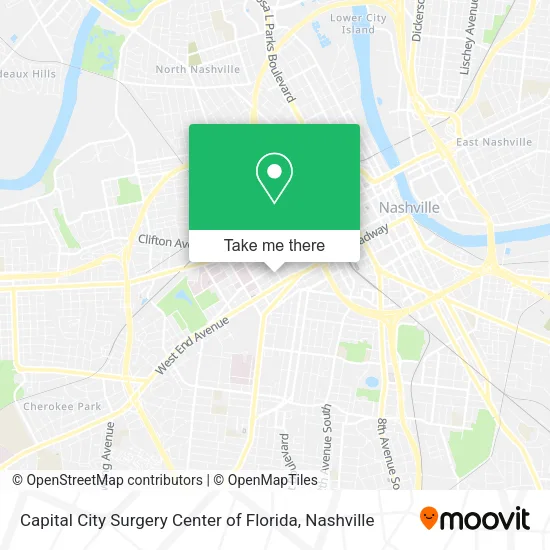 Capital City Surgery Center of Florida map