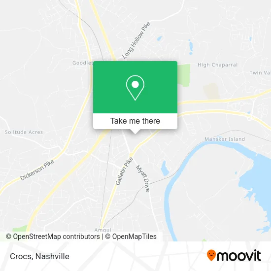 Crocs map