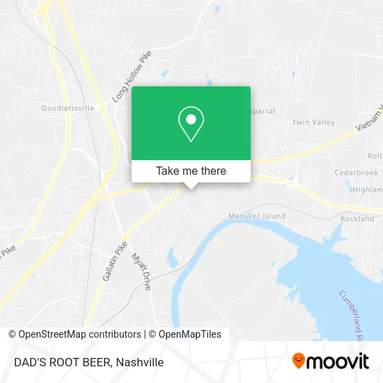 DAD'S ROOT BEER map