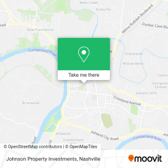 Johnson Property Investments map