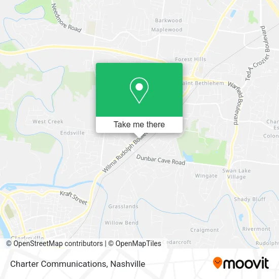 Charter Communications map