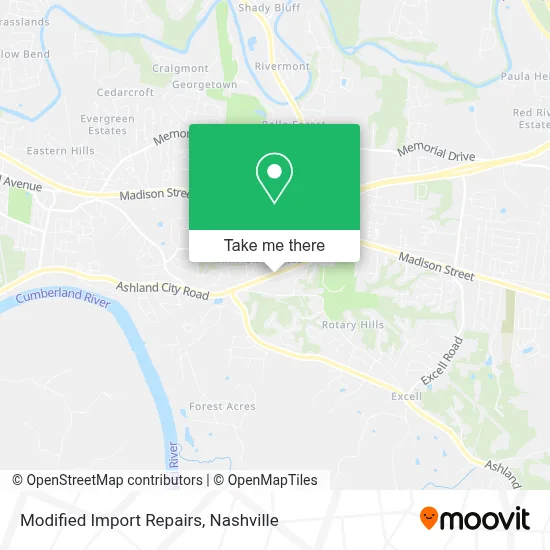 Modified Import Repairs map