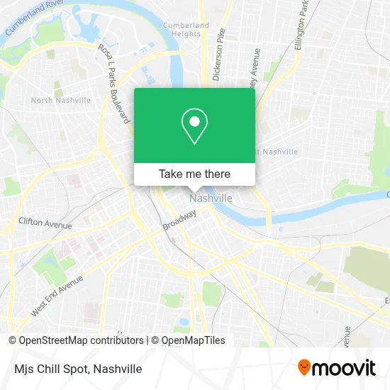 Mjs Chill Spot map
