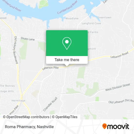 Roma Pharmacy map