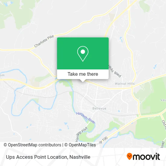 Ups Access Point Location map