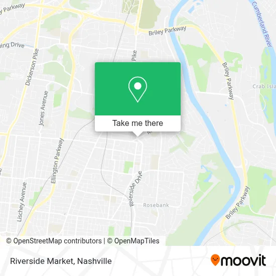 Riverside Market map