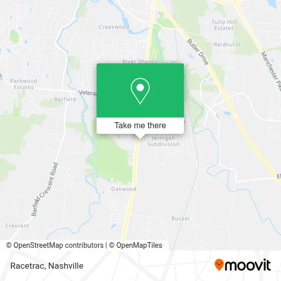 Racetrac map
