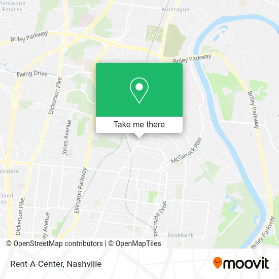 Rent-A-Center map