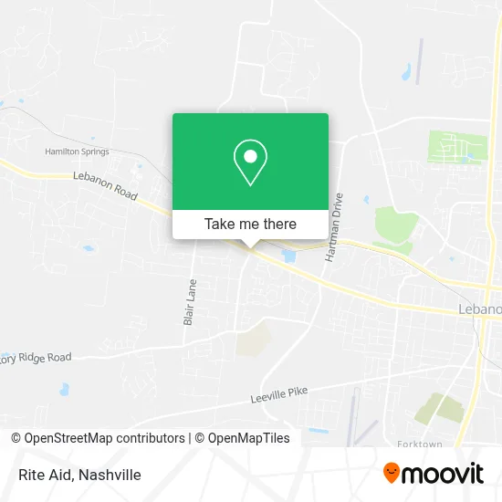 Rite Aid map
