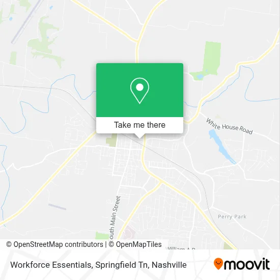 Workforce Essentials, Springfield Tn map