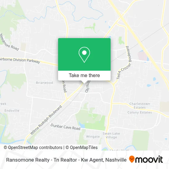 Ransomone Realty - Tn Realtor - Kw Agent map
