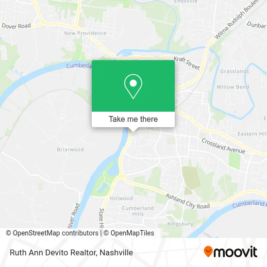 Ruth Ann Devito Realtor map
