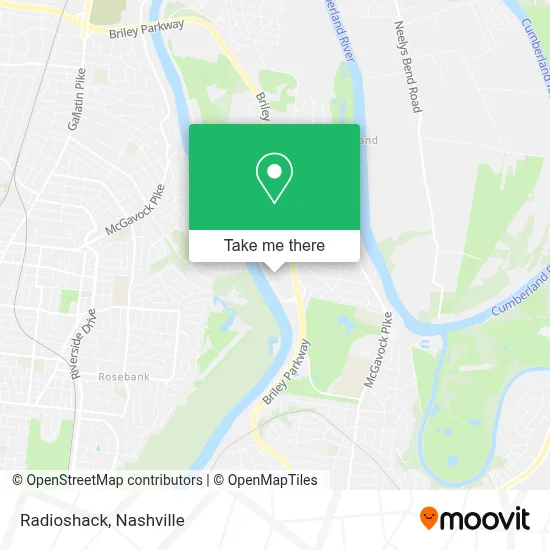 Radioshack map