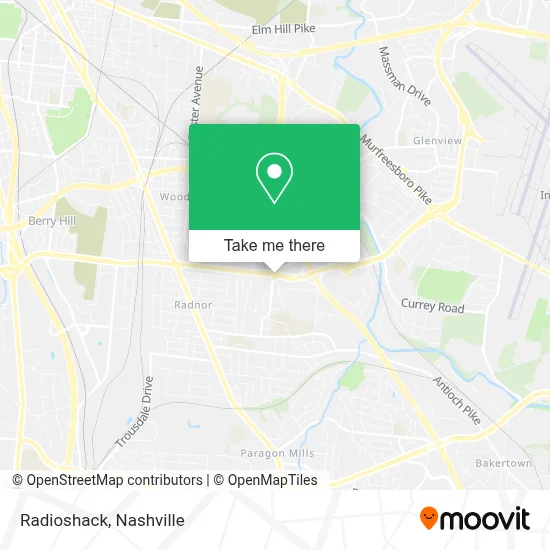 Radioshack map