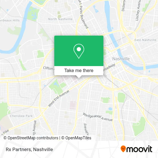 Rx Partners map