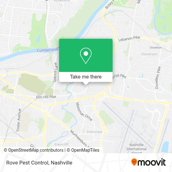 Rove Pest Control map