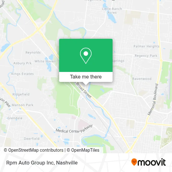 Rpm Auto Group Inc map