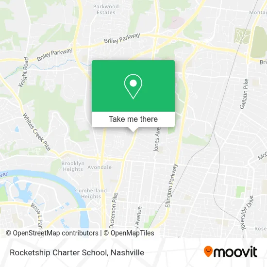 Rocketship Charter School map