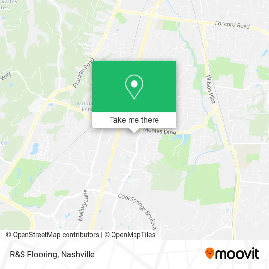 R&S Flooring map