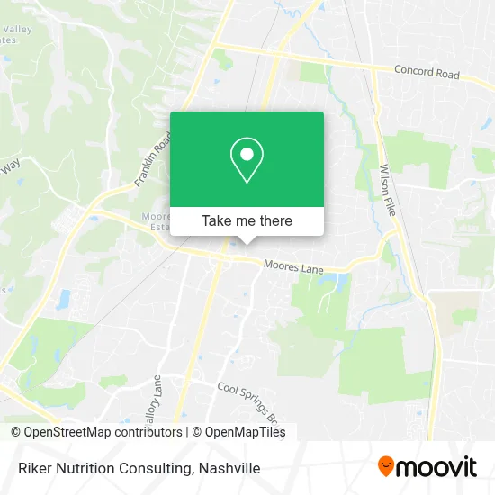 Riker Nutrition Consulting map