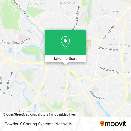Powder-X Coating Systems map