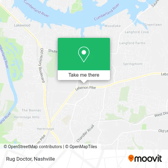 Rug Doctor map