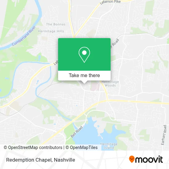 Redemption Chapel map