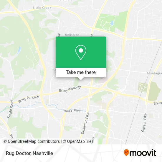 Rug Doctor map
