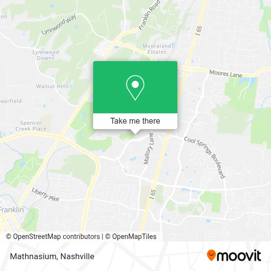 Mathnasium map