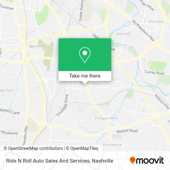 Ride N Roll Auto Sales And Services map