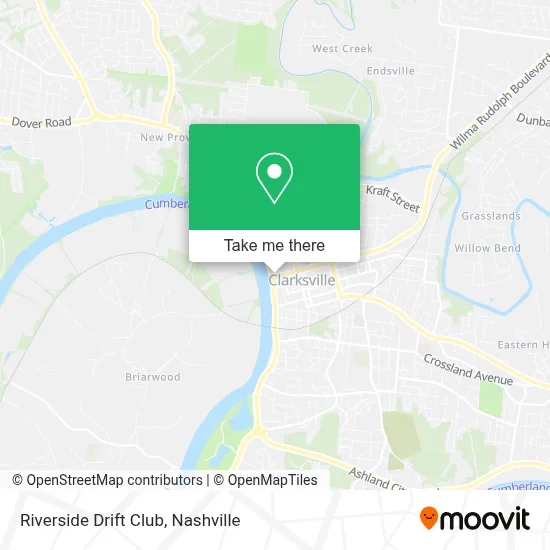 Riverside Drift Club map