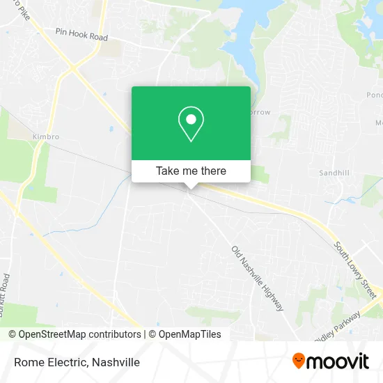 Rome Electric map