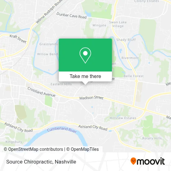 Source Chiropractic map