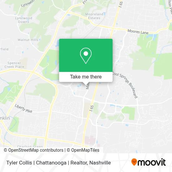Tyler Collis | Chattanooga | Realtor map