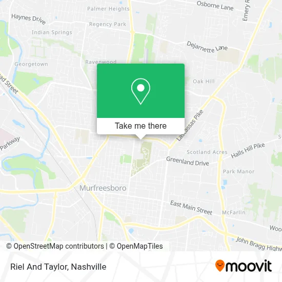 Riel And Taylor map