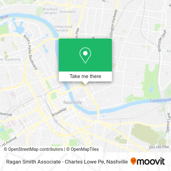 Ragan Smith Associate - Charles Lowe Pe map