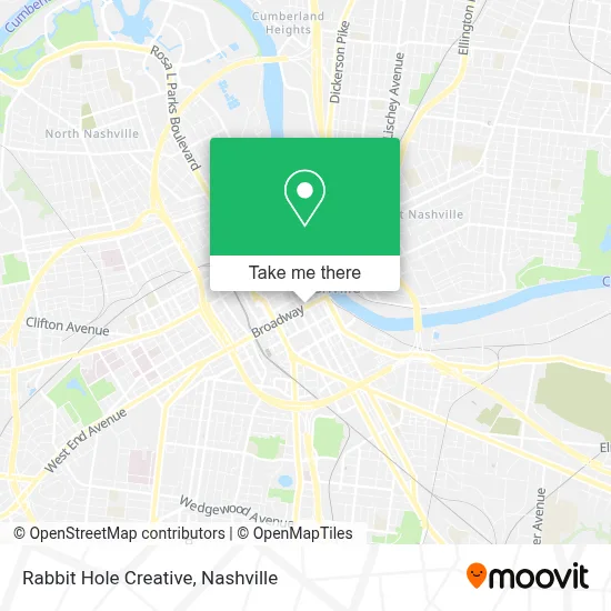 Rabbit Hole Creative map