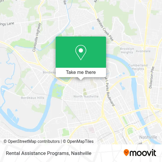 Rental Assistance Programs map