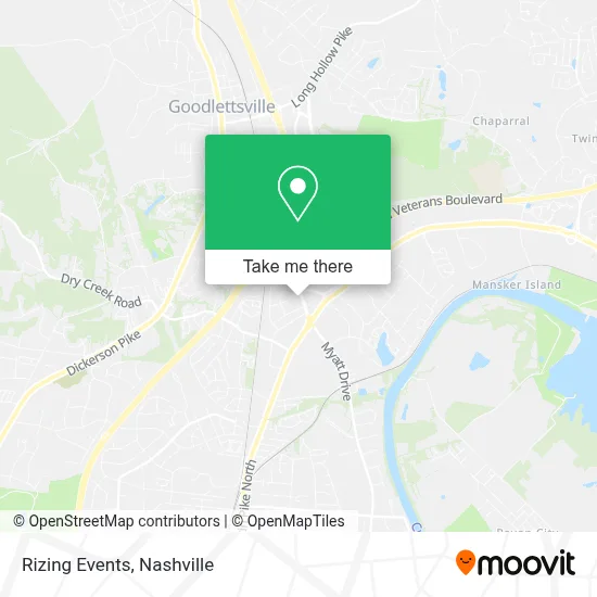 Rizing Events map