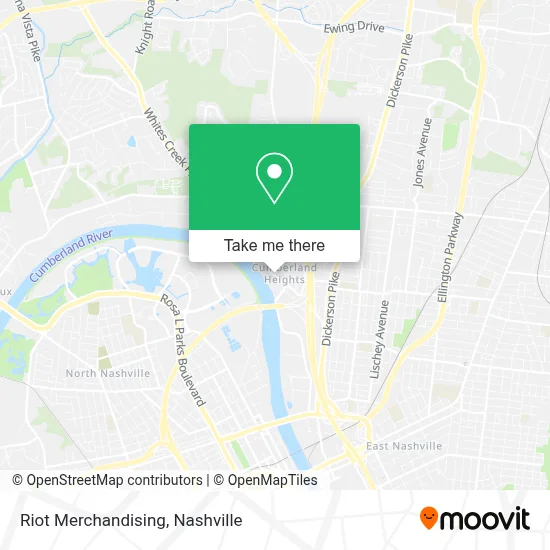 Riot Merchandising map
