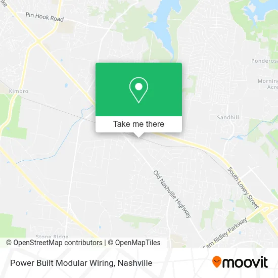 Power Built Modular Wiring map