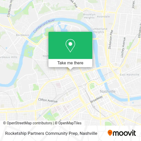 Rocketship Partners Community Prep map