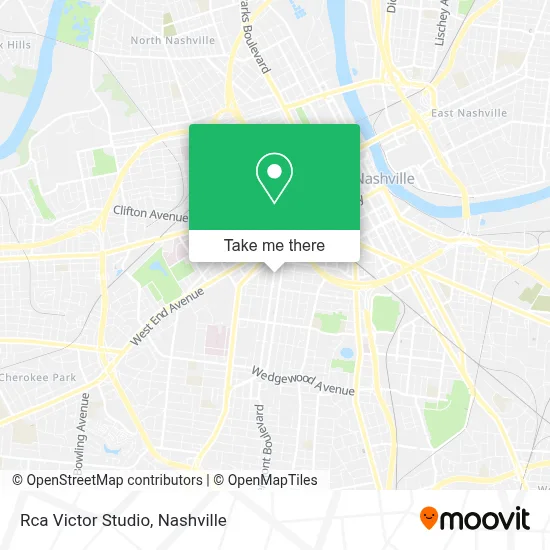 Rca Victor Studio map